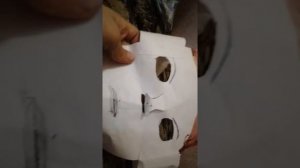 Маска Майкла Майерса из бумаги