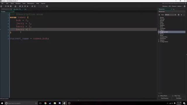 GameMaker Studio 2: Enumerators Tutorial смотреть онлайн