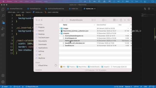 98 - Styling the home page смотреть онлайн
