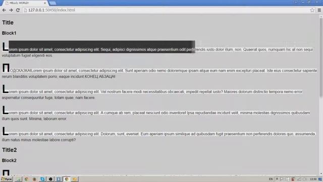 Видеокурс HTML и CSS. Lesson#3 - Селекторы смотреть онлайн