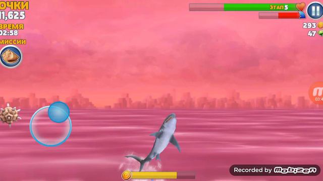 Hungry Shark Геймплей смотреть онлайн