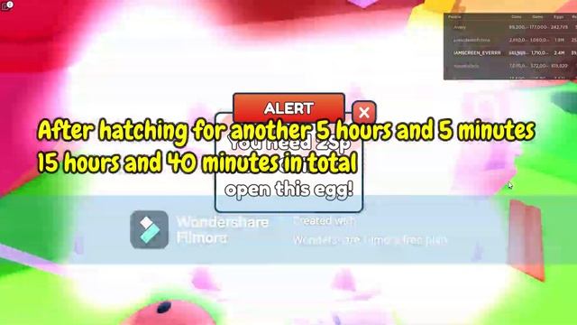 I Hatched The Princess Egg For 30+ Hours In Free Hatchers Roblox смотреть онлайн