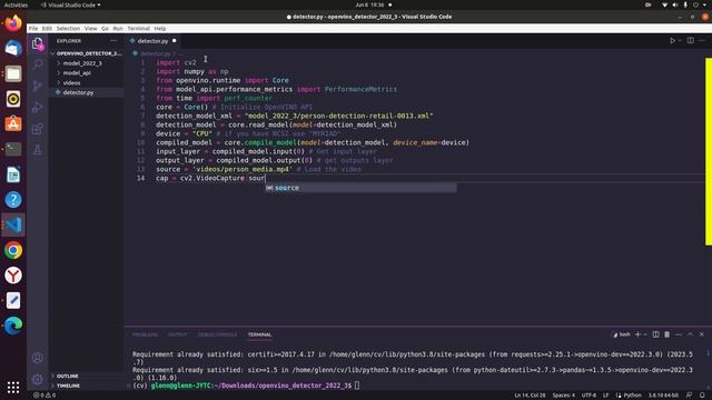 person detection in real time смотреть онлайн