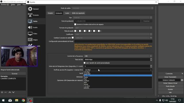 CONFIGURACIÓN DEFINITIVA PARA OBS "GRAFICO INTEGRADO" | *RYZEN 5 5600G* BAJOS Y MEDIO RECURSOS 2023 смотреть онлайн