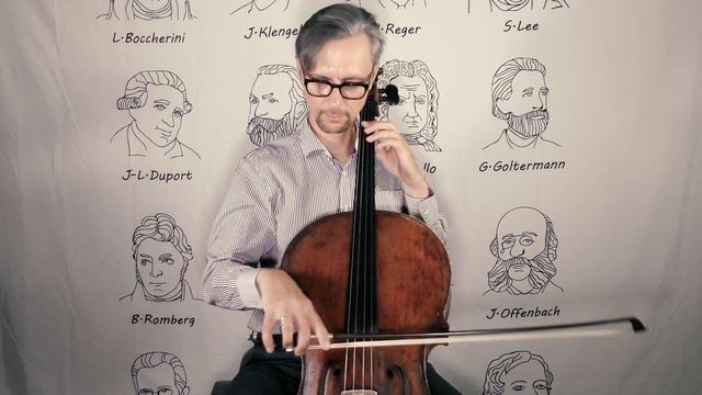 Dotzauer Etude No. 33 | 113 Etudes Book 1 | Fast And Slow Tempo | Practice With Cello Teacher