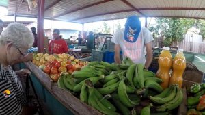 Продуктовый рынок в Варадеро (работает только по субботам). Varadero Street Market, Cuba 2018