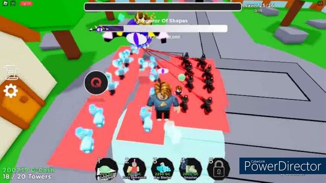 How to get the ''Emperor's Failed Revenge'' BADGE in ROBLOX GEOMETRY DEFENSE смотреть онлайн