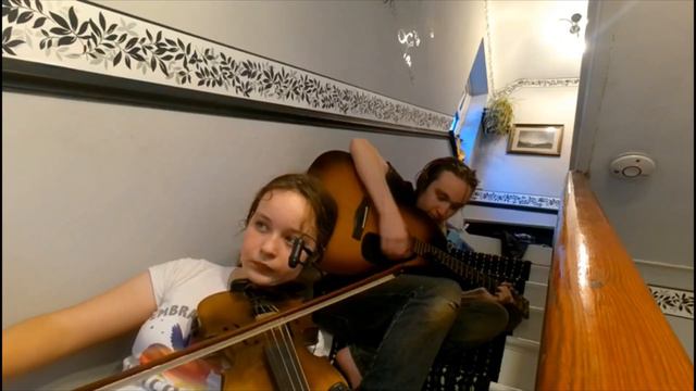 Father And Son Violin And Guitar Cover