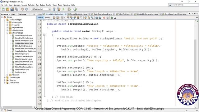 L26-V1 - StringBuilder in Java смотреть онлайн