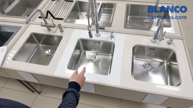 Сравнение моек Blanco Supra 400-U, Solis 400-U, Andano 400-U смотреть онлайн