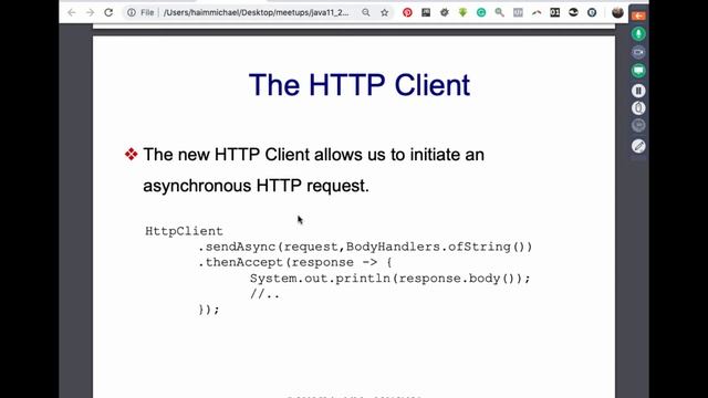 Java 11 New Features 20190604 part 2 смотреть онлайн