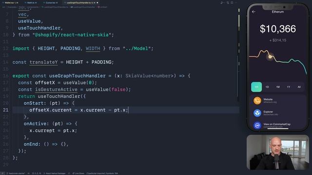 Charts with React Native Skia смотреть онлайн