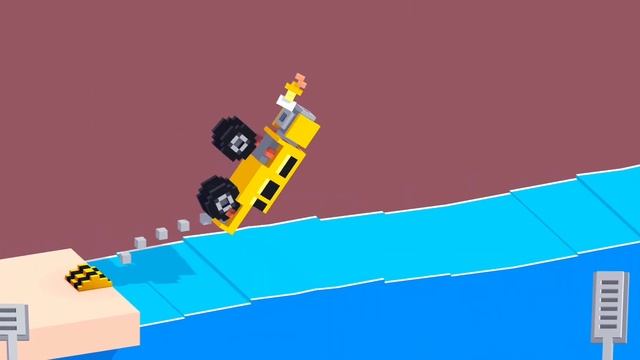 Fancade Drive Mad | Car Journey | Levels 1 to 15 ⚡ All levels + Crash Episodes | Gameplay смотреть онлайн