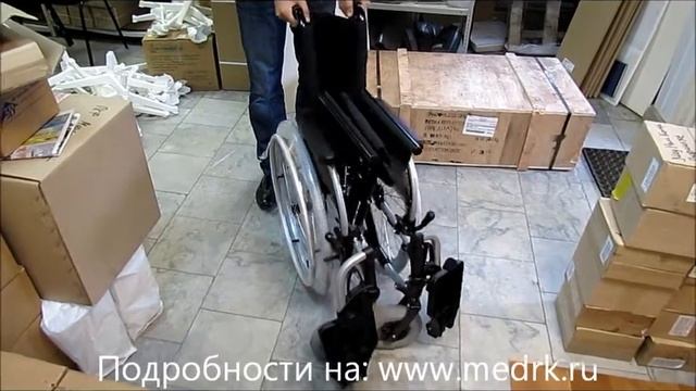 Кресло-коляска Старт складное смотреть онлайн