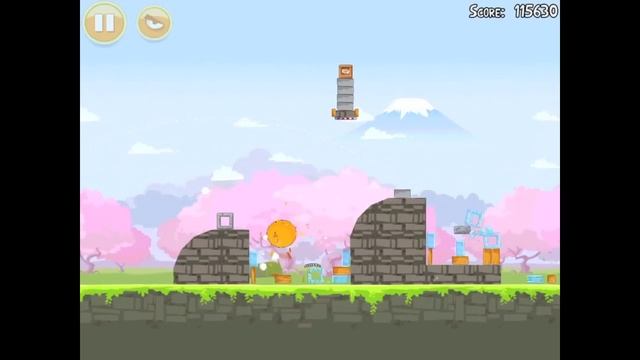 Angry Birds Seasons Cherry Blossom 1-11 Walkthrough 2012 3 Star смотреть онлайн