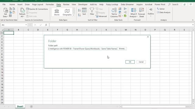 Power Query - Append Multiple Excel Workbooks From Folder With Same Table Names In All Workbooks