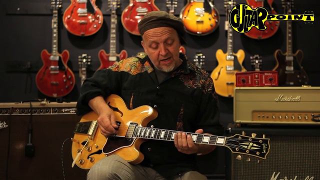 1965 Gibson ES 355 TDN - Natural / GuitarPoint Maintal / Vintage Guitars смотреть онлайн