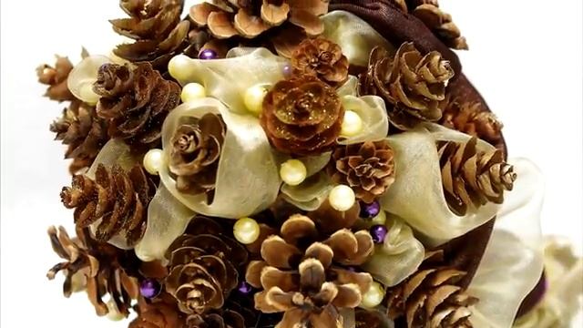 Что можно сделать своими руками из сосновых шишек мастер класс по ручным подделкам смотреть онлайн
