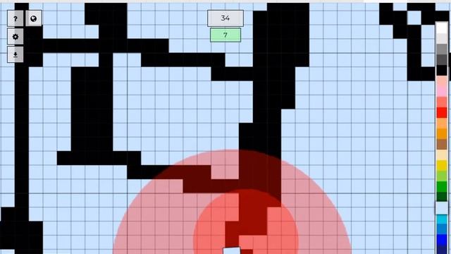 ШОК КОНТЕНТ!!! РИСУЕМ ПОПКОРН РИКО В PIXEL PLANE.FUN!!! смотреть онлайн