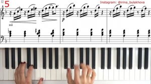 CERULEAN MELODY Very beautiful simple easy piano music Sheets ЛАЗУРНАЯ МЕЛОДИЯ на пианино ноты