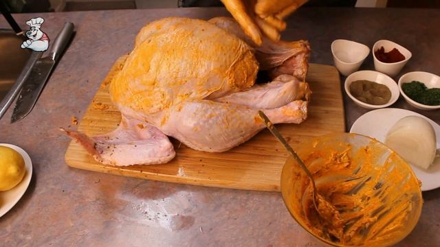 Очень Вкусная ИНДЕЙКА! Готовим по интересному рецепту. Запекаем в духовке. Новый год и Рождество! смотреть онлайн