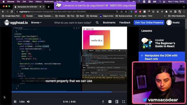 React desde cero ? - P5: Guía para principiantes, useEffect, custom hooks, dom, refs y más! смотреть онлайн