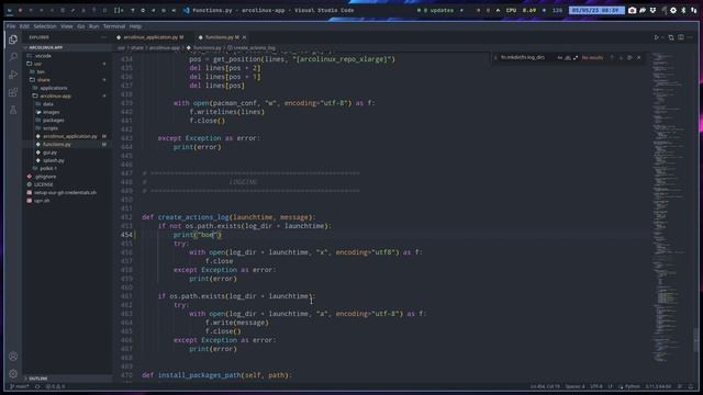 ArcoLinux : 3515 ArcoLinux App 37 - fixing the log смотреть онлайн