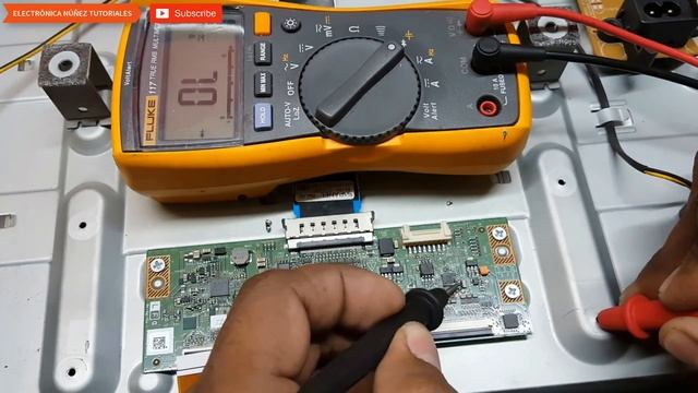 ?FALLAS DE TARJETA T-CON?[ Solución ✔️] Pantalla negra no hay imagen?VIDEO 3 electrónica Núñez?❤ смотреть онлайн