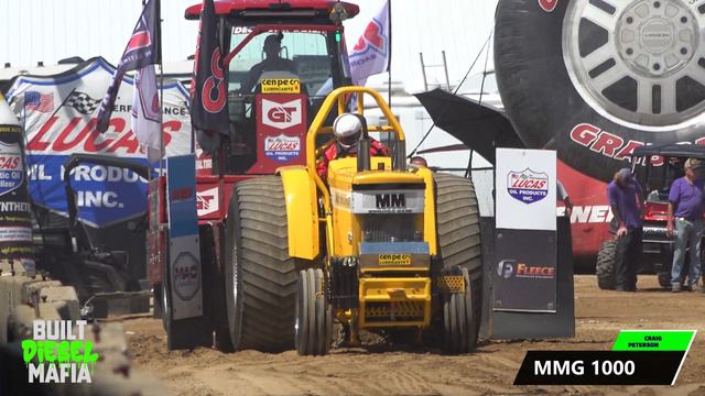 Tractor Pull 2023: Unlimited Super Stock Tractors & LSS Tractors. Goshen, IN. Elkhart County Fair.