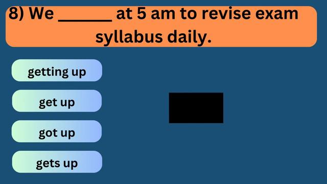 PRESENT SIMPLE TENSE - 5 MINS - QUIZ ||Test Your Grammar Skills|| Mission- Fluent English смотреть онлайн