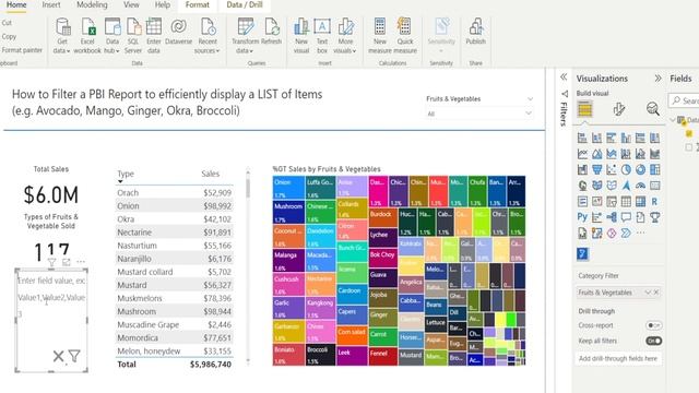 How To use a LIST to FILTER & SHORTEN your POWER BI Report in SECONDS to Display only Relevant Item смотреть онлайн