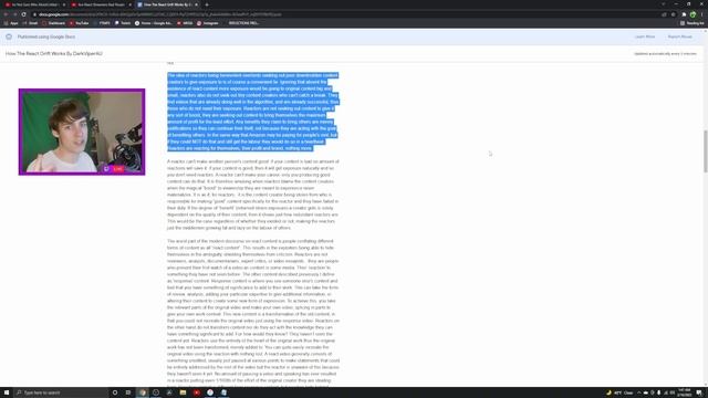 Penguinz0 vs DarkViperAU: Is React Content Wrong? (With Full Script Analysis) смотреть онлайн