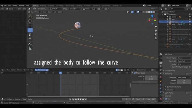 Blender Animation Test - BB-8 Rollin' (w/ Breakdown) смотреть онлайн