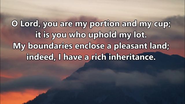 Psalm 16 смотреть онлайн
