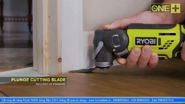 Cắt rung đa năng Ryobi 300W - www.homedeal.vn - 0909083942 - 028 66800204 - Zalo 0983637414 смотреть онлайн