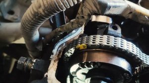 Nissan AD 2001 года  Замена цепи ГРМ