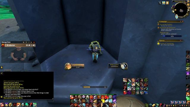 World of Warcraft 9.2 How to open the Choral Residium/Symphonic Vault Chest смотреть онлайн