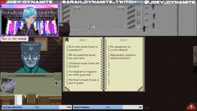 Papers Please Gameplay Stream Ep.1 смотреть онлайн