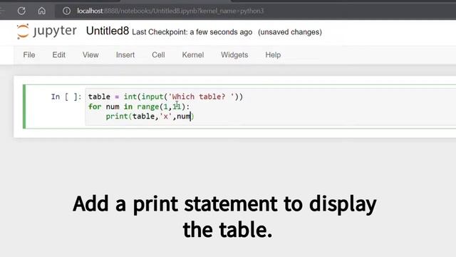 How to print table using python | Easy tutorial for beginners смотреть онлайн