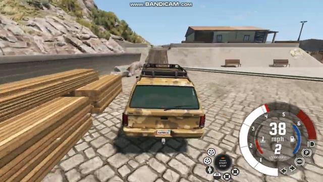 Разбиваем внедорожники Малый остров BeamNG drive смотреть онлайн