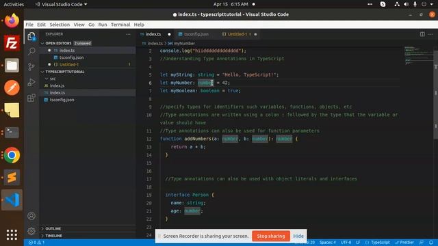 Typescript Tutorial #7 Type Annotations смотреть онлайн
