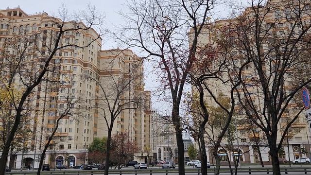 Москва. ЖК Доминион. Ломоносовский проспект. Ноябрь 2022 года. смотреть онлайн