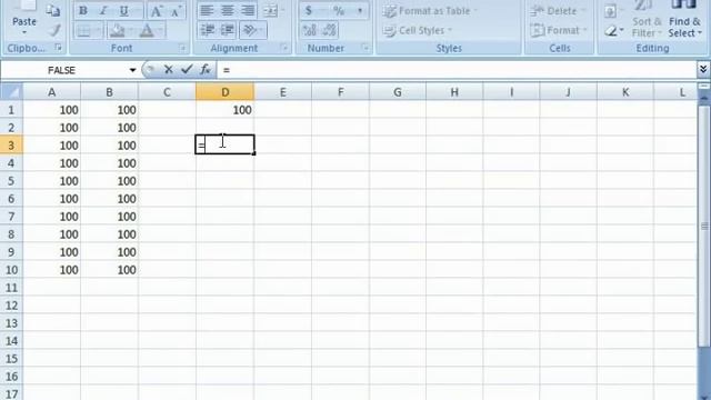 Excel Tutorial Writing Formulas Microsoft Training Lesson 4.3
