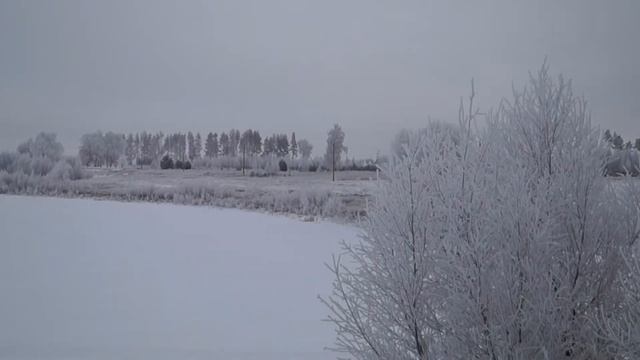 Зима. Красота родного края.