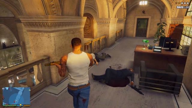 СИДЖЕЙ И ФРАНКЛИН ОГРАБИЛИ БАНК НА 10.000.000$ В ГТА 5 МОДЫ! ОБЗОР МОДА В GTA 5! ИГРЫ ГТА ВИДЕО MOD смотреть онлайн