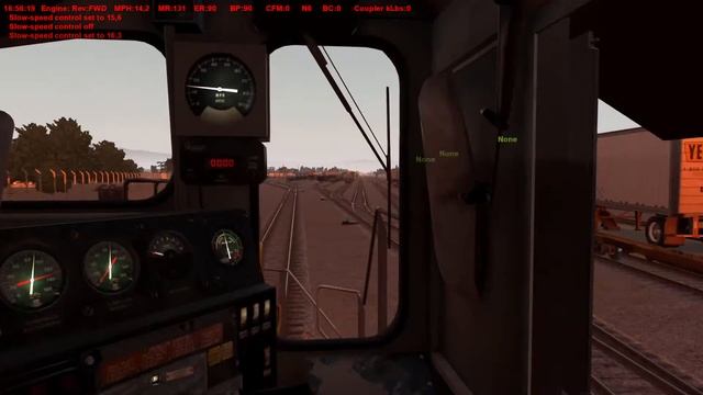 Сервер открывается! Манёвры в UP Bakersfield ► Run 8 Train Simulator V2 смотреть онлайн