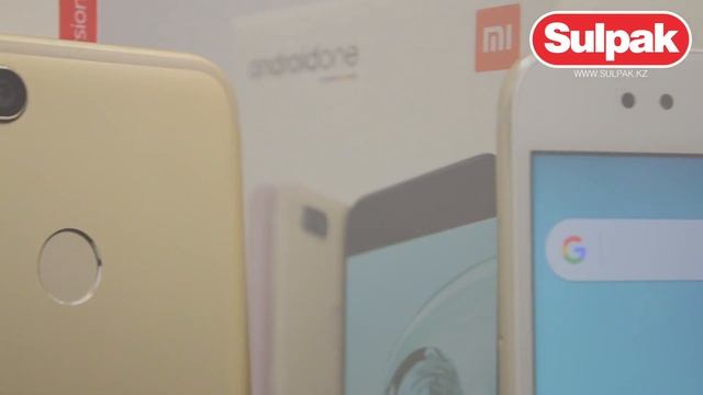 Смартфон Xiaomi Mi A1 32 Gb, Gold распаковка (www.sulpak.kz) смотреть онлайн