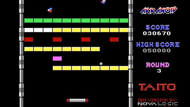 DOS Game: Arkanoid смотреть онлайн