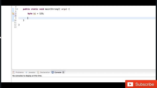 primitive data types in Java смотреть онлайн