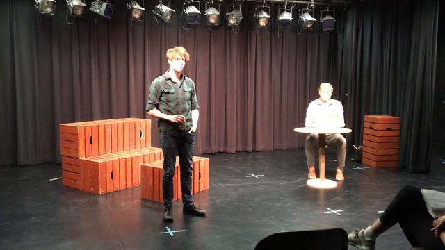 Acting 1 class- True West by Sam Shepard смотреть онлайн